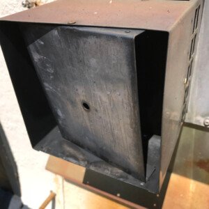 Broken flue terminal